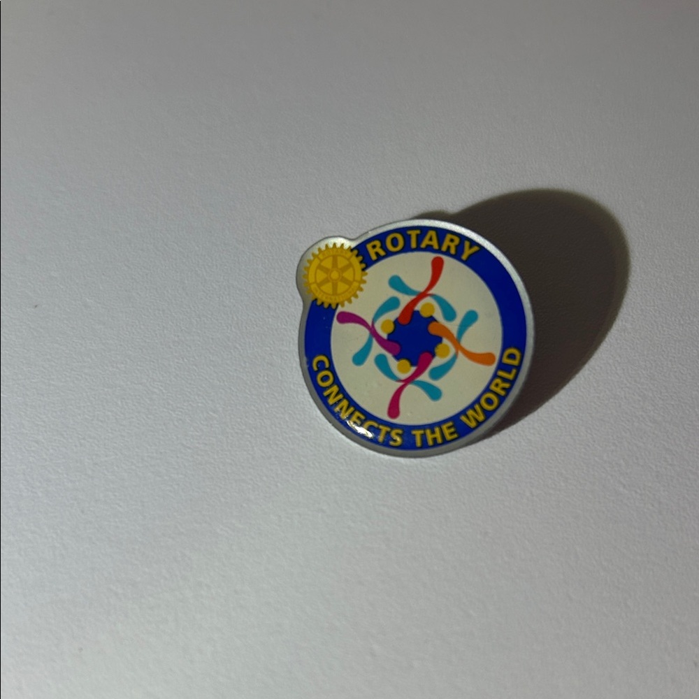 Rotary Connects the World Pin